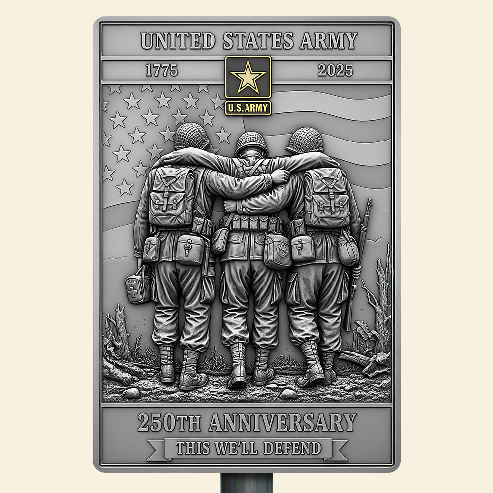 Legacy of Service Metal Sign – Personalized Gifts For Soldier 03ohqn300625-Homacus