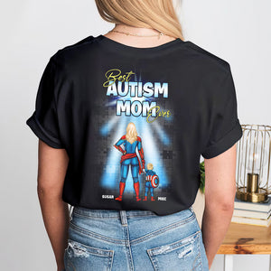 Personalized Gifts For Autism Mom Shirt Best Autism Mom Ever 03OHMH260225PA-Homacus
