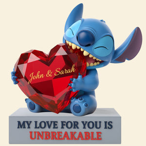 Blue Alien Acrylic Plaque - Personalized Gifts For Couple 04hytn161225-Homacus