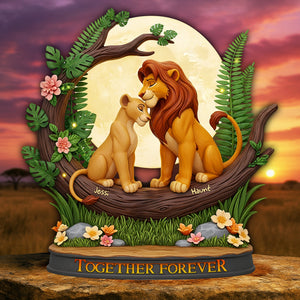 Forever Couple Acrylic Plaque - Personalized Gifts For Couple 01TOLU240625-Homacus