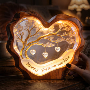Sweet Little Love Heart Light Box - Personalized Gifts For Mom 02PATA100426-Homacus