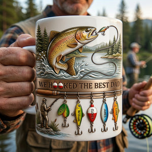 Fishing Best Dad Coffee Mug - Personalized Gifts For Father 02palu090426-Homacus