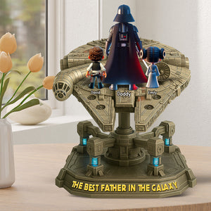 The Best Galaxy Father Acrylic Plaque - Personalized Gifts For Father 01OHQN030525-Homacus