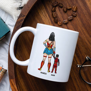 Personalized Gifts For Super Mom Coffee Mug 05qhlh150223tm Best Mom Ever-Homacus