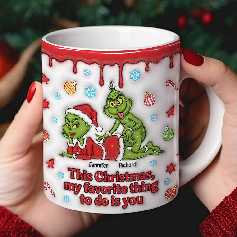 Naughty Green Couple Coffee Mug - Personalized Gifts For Couple 04naqn300925-Homacus