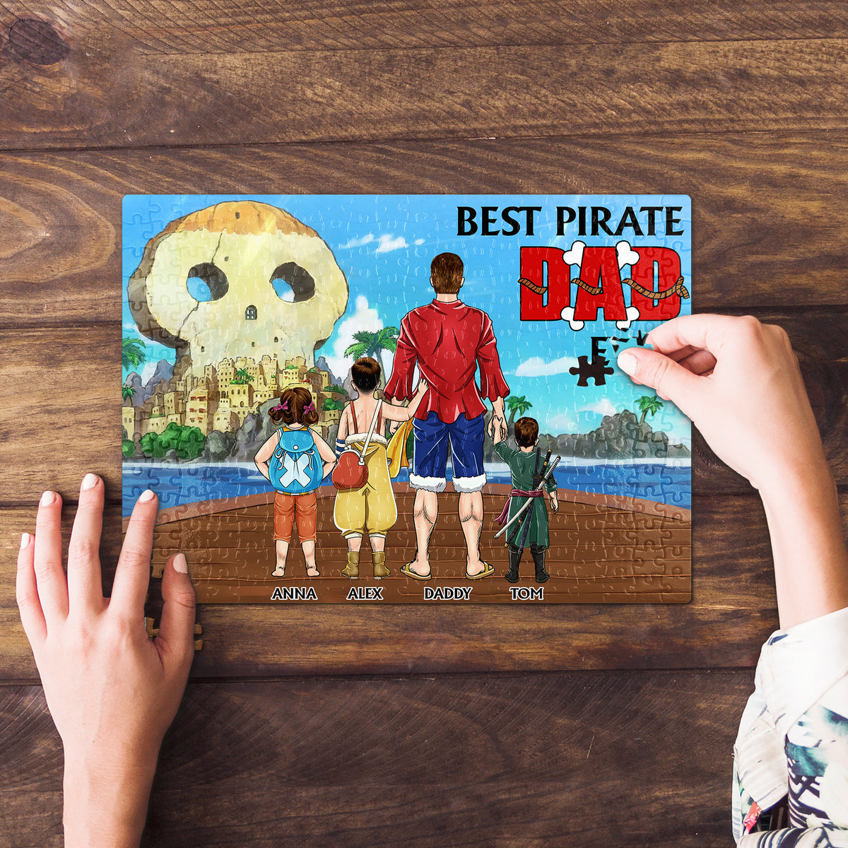 Personalized Gifts For Dad Jigsaw Puzzle 04hudt180524pa-Homacus