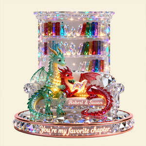 Couple Reading Light Box Personalized Gifts For Couple 03OHDT111225-Homacus