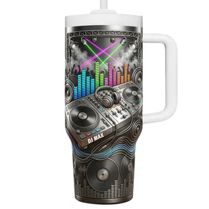 DJ Controller 40oz Tumbler - Personalized Gifts For Music Lovers 05naqn170326-Homacus