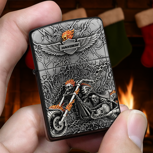 Demon Motorcycle Lighter - Personalized Gifts For Biker-Homacus