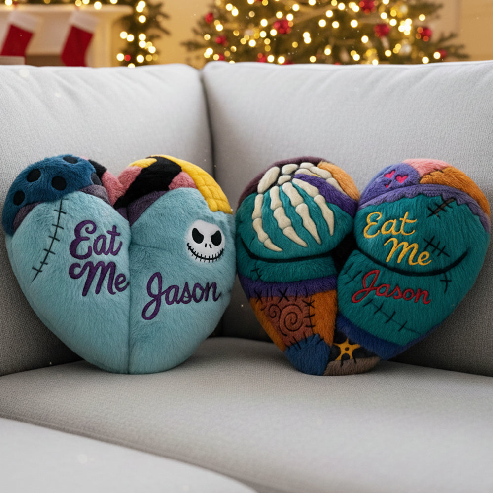 Personalized Funny Gifts For Couple Shape Pillow 04natn131125-Homacus