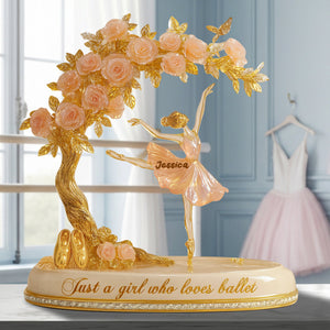 Dreamy Ballet Girl Acrylic Plaque - Personalized Gifts For Ballerina 03QHLU080725-Homacus