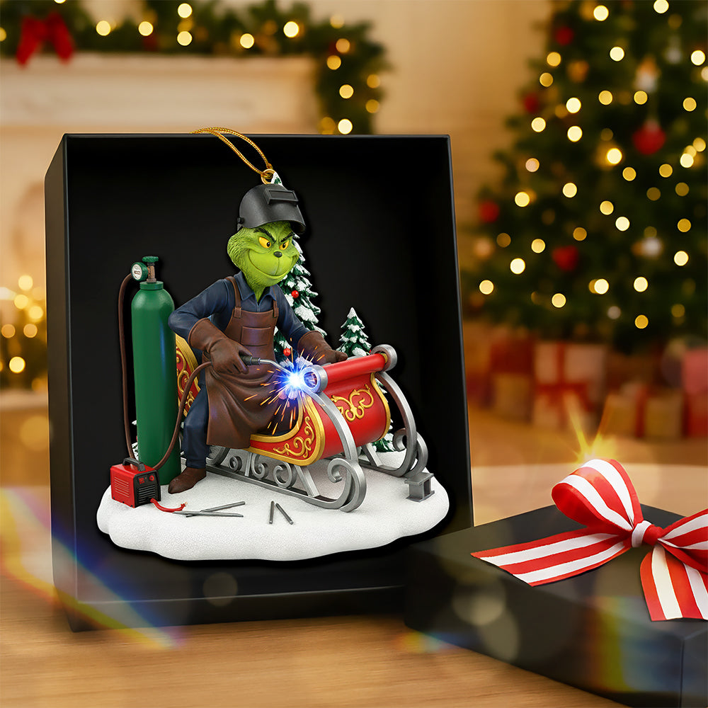 Badass Welder Christmas Ornament, Personalized Gifts For Welder 01qhqn130925-Homacus