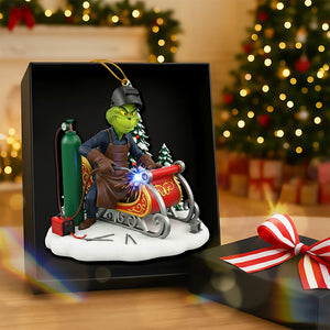 Badass Welder Christmas Ornament, Personalized Gifts For Welder 01qhqn130925-Homacus