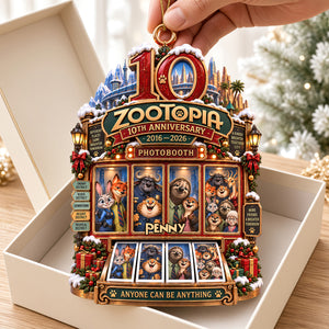 10th Anniversary Acrylic Ornament - Personalized Christmas Gifts 02hadt210926