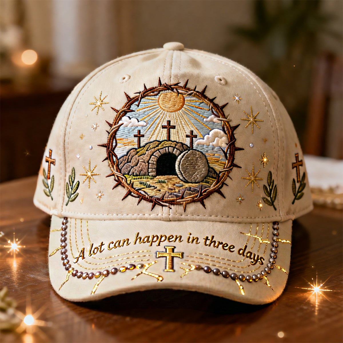 Praise The Lord Classic Cap, Personalized Easter Gifts For Christians 01QHTN050326-Homacus