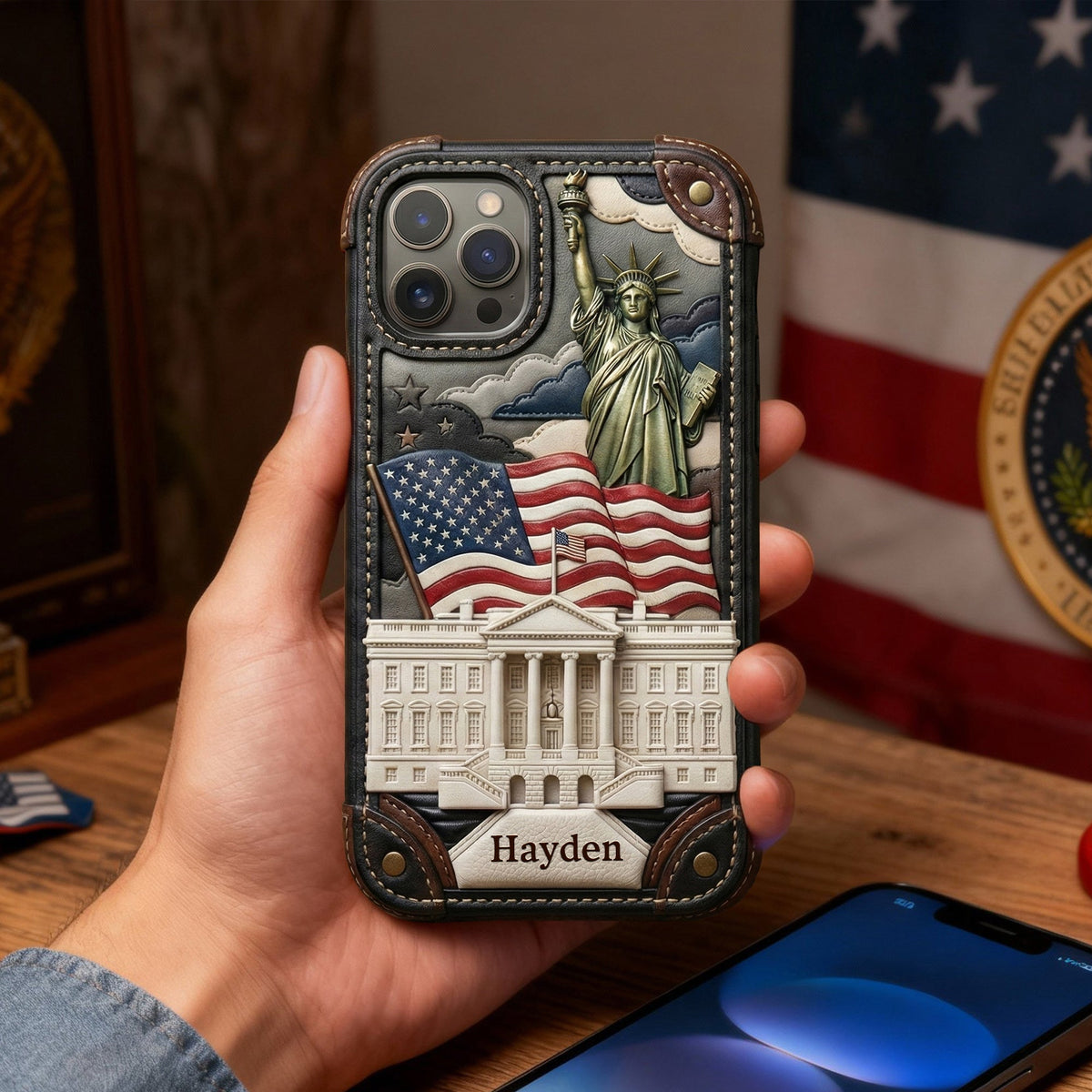 American Legacy 40th Anniversary Phone Case - Personalized Gift For Patriot 04PALU300126-Homacus