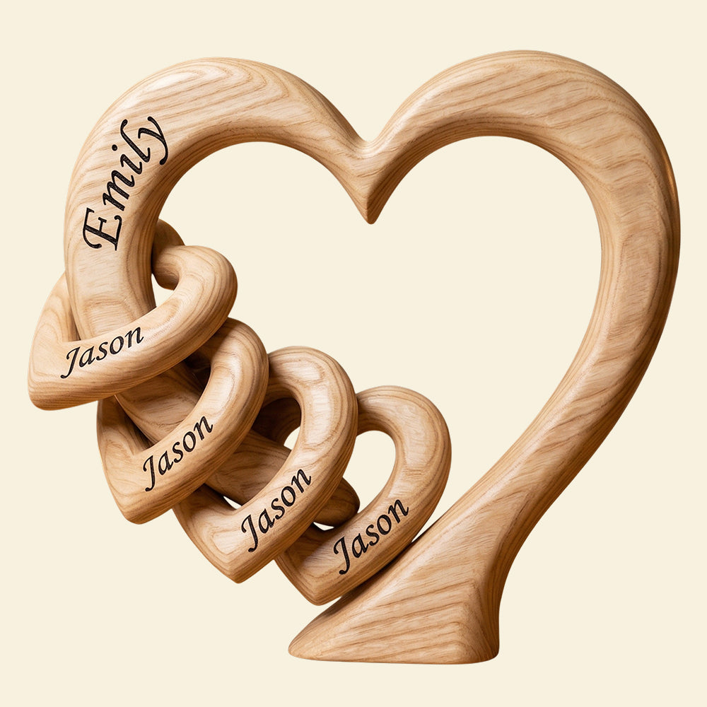 Mommy Heart Acrylic Plaque - Personalized Gifts For Mother's Day 03padt010426-Homacus