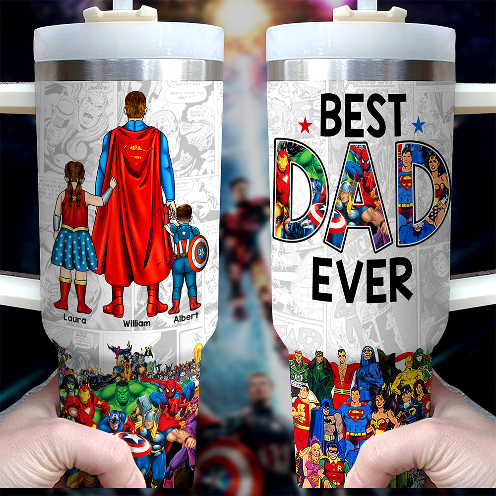 Personalized Gifts For Dad Tumbler, Best Dad Story 012qhqn200325-Homacus