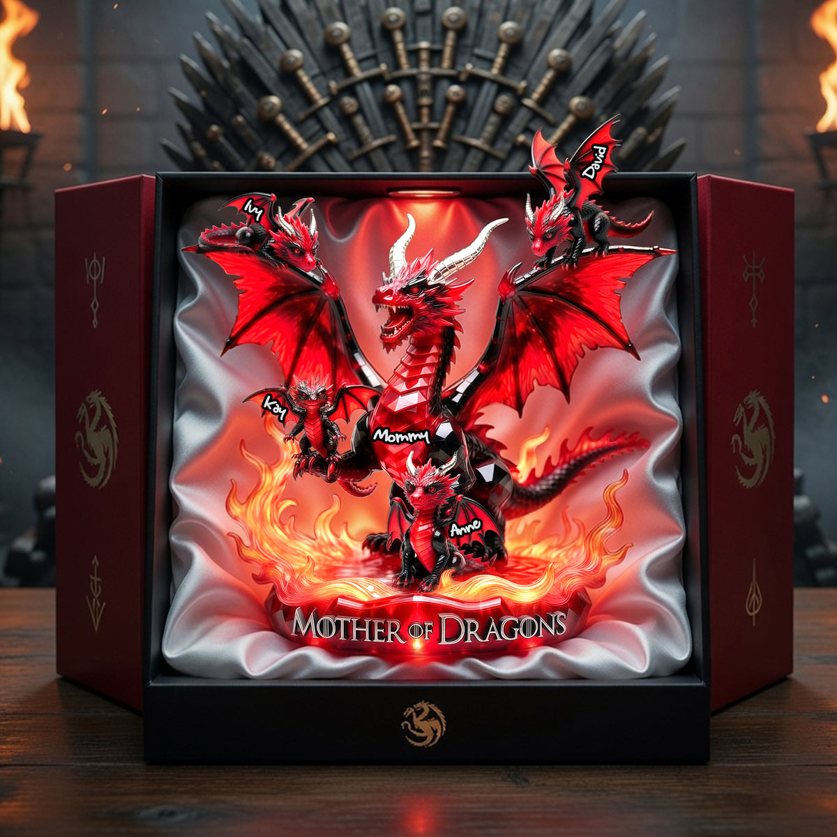 Mother Of Dragons Acrylic Plaque - Personalized Gifts For Mother 05tylu150426-Homacus