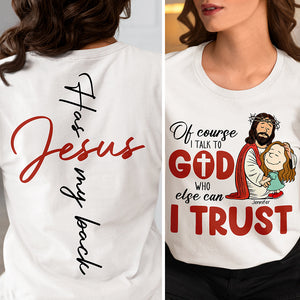 Personalized Gifts For Christians Shirt, Hugging Jesus 02qhqn080124hg-Homacus