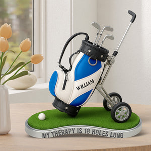 Golf Therapy Acrylic Plaque - Personalized Gifts For Golf Lovers 01ohqn260625-Homacus