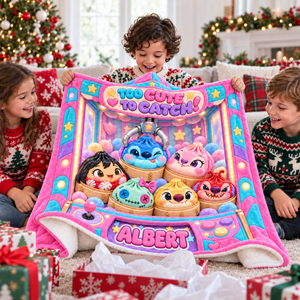 Too Cute To Catch! Hood Blanket - Personalized Christmas Gifts For Kids 01haqn191026-Homacus