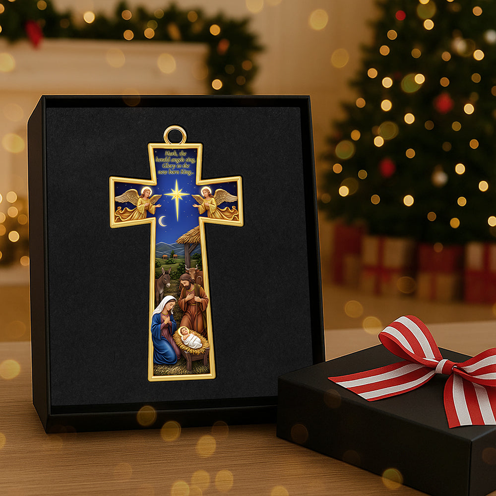 Gifts For Jesus Lover, Jesus Christmas Acrylic Ornament 01hyta171025-Homacus
