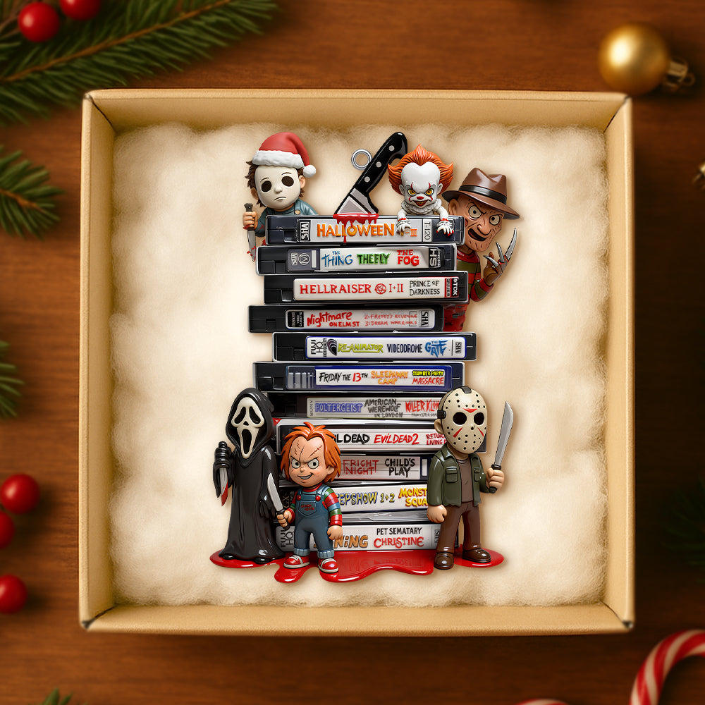 Horror Collection Acrylic Ornament, Personalized Gifts For Christmas 04qhtn311025-Homacus