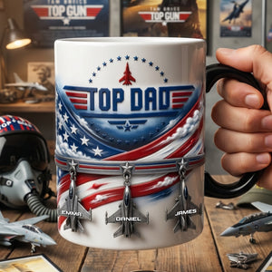 Fighter Aircraft Magic Mug - Personalized Gifts For Dads 05ohlu190526-Homacus