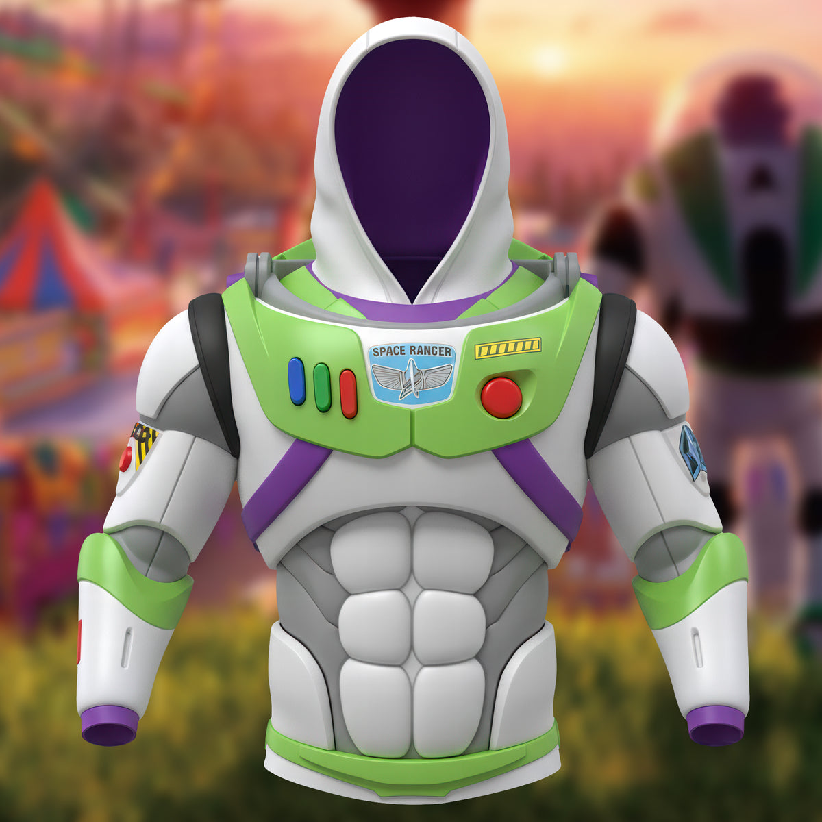 Astronaut 3D Hoodie - Christmas Gifts 03KIQN121125-Homacus