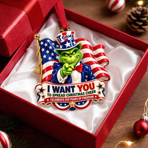 Patriotic Spirit Acrylic Ornament, Personalized Gifts 01qhlu090926-Homacus