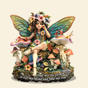 Garden Fairy Acrylic Plaque Personalized Gifts For Garden Girl 01qhdt270525-Homacus