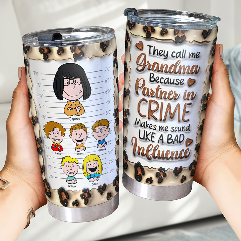 Personalized Gifts For Grandma Tumbler 01kaqn210225hh-Homacus