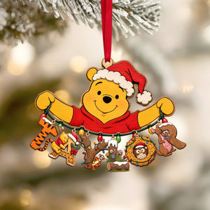 Name Art Woodland String Ornament, Personalized Gifts 03qhtn230926-Homacus