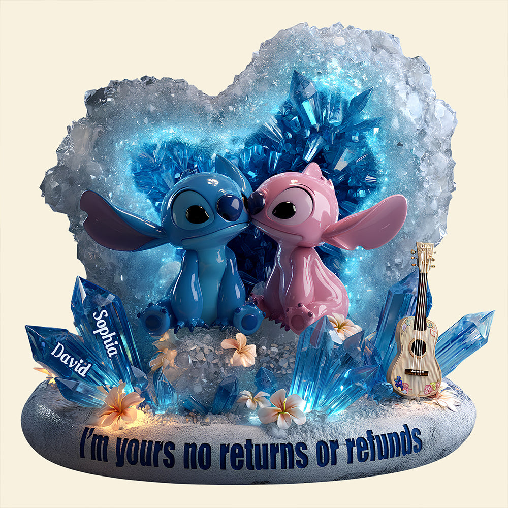 Cute Couple Acrylic Plaque - Personalized Gifts For Couples 02tgdt011225-Homacus