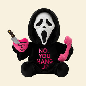 No, You Hang Up Shaped Pillow - Personalized Gifts For Couples 03NATA011225-Homacus