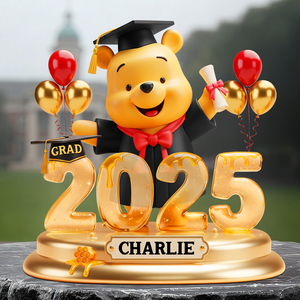 Bear Graduation Plaque - Personalized Gifts For Graduates 04napu220525-Homacus