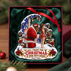 Naughty Fairy Tale Couple Christmas Ornament - Personalized Gifts For Couple 01ohlu220926-Homacus