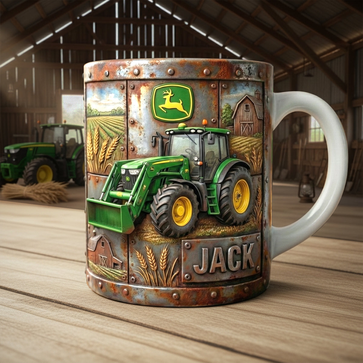 Tractor Mug - Personalized Gifts For Farmers 03tglu171225-Homacus