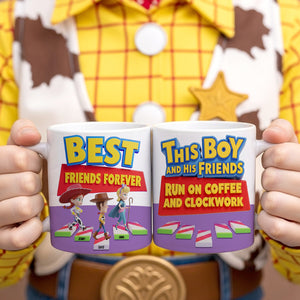 Personalized Gifts For Friend Coffee Mug, Toy Fans 01TGTN120625-Homacus