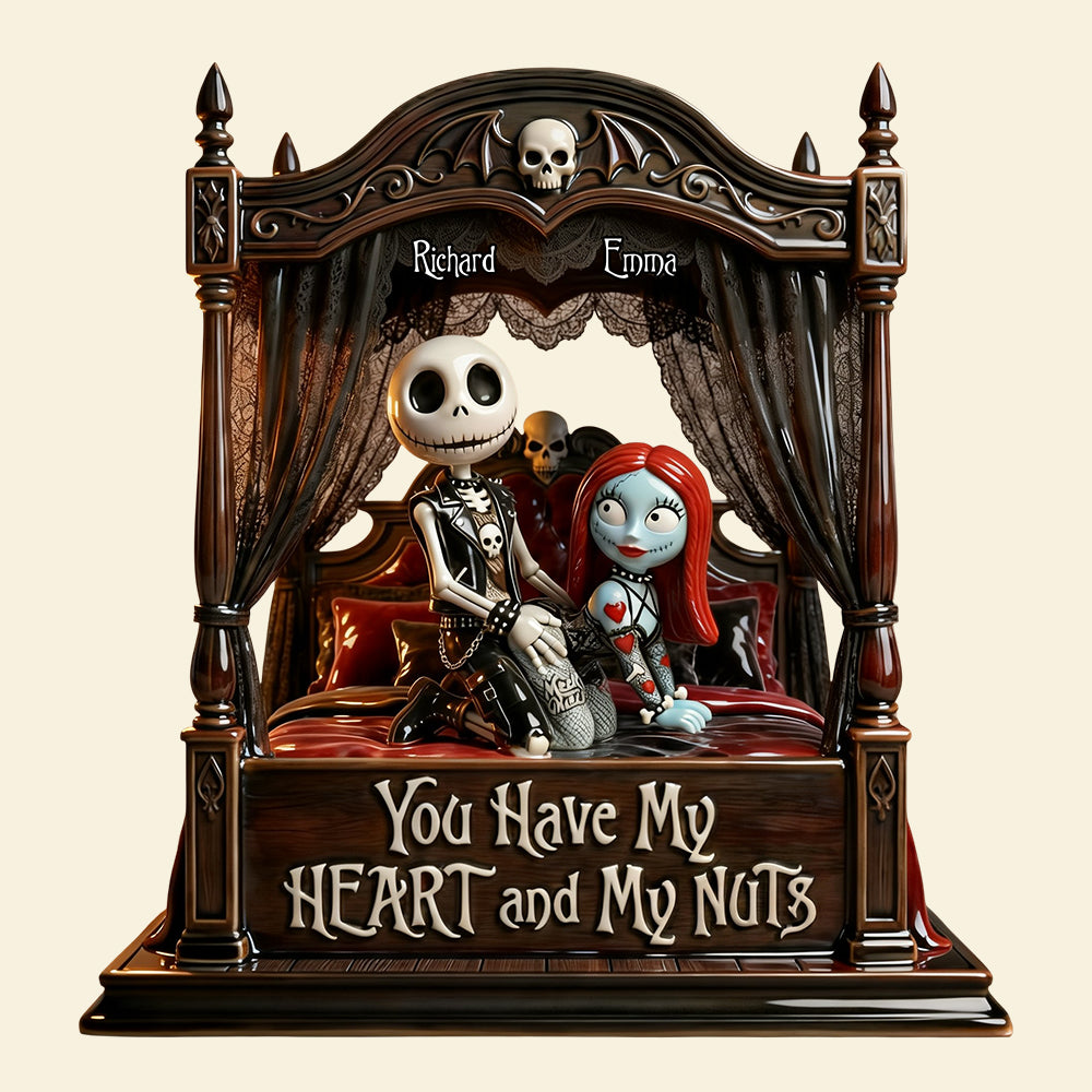 Funny Couple Acrylic Plaque - Personalized Gifts For Couple 05TGDT300126-Homacus