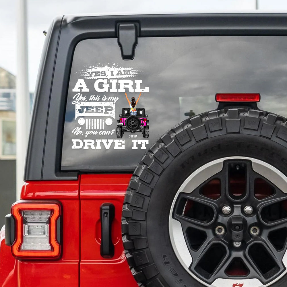 Personalized Gifts For Off-road Girl Decal 02HUDT050624HN-Homacus