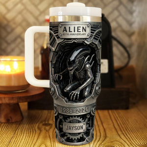 Sci-Fi Creature Celebrating 40th Anniversary Tumbler - Personalized Gifts 05kiqn050326-Homacus