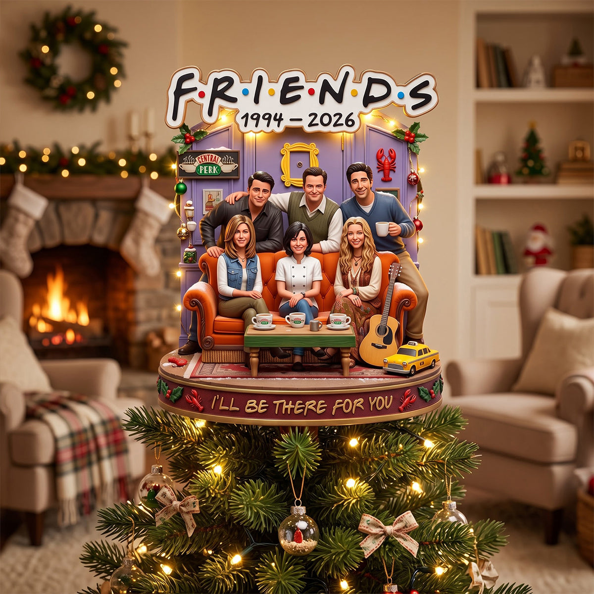 Legend Humor Adventures Tree Topper - Personalized Christmas Gifts 02natn170926-Homacus