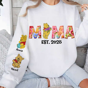 Mama Bear Shirt - Personalized Gift For Mom 02KALU260325-Homacus