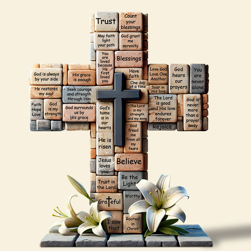 Jesus Acrylic Plaque Christian Gift 03hudt160425-Homacus