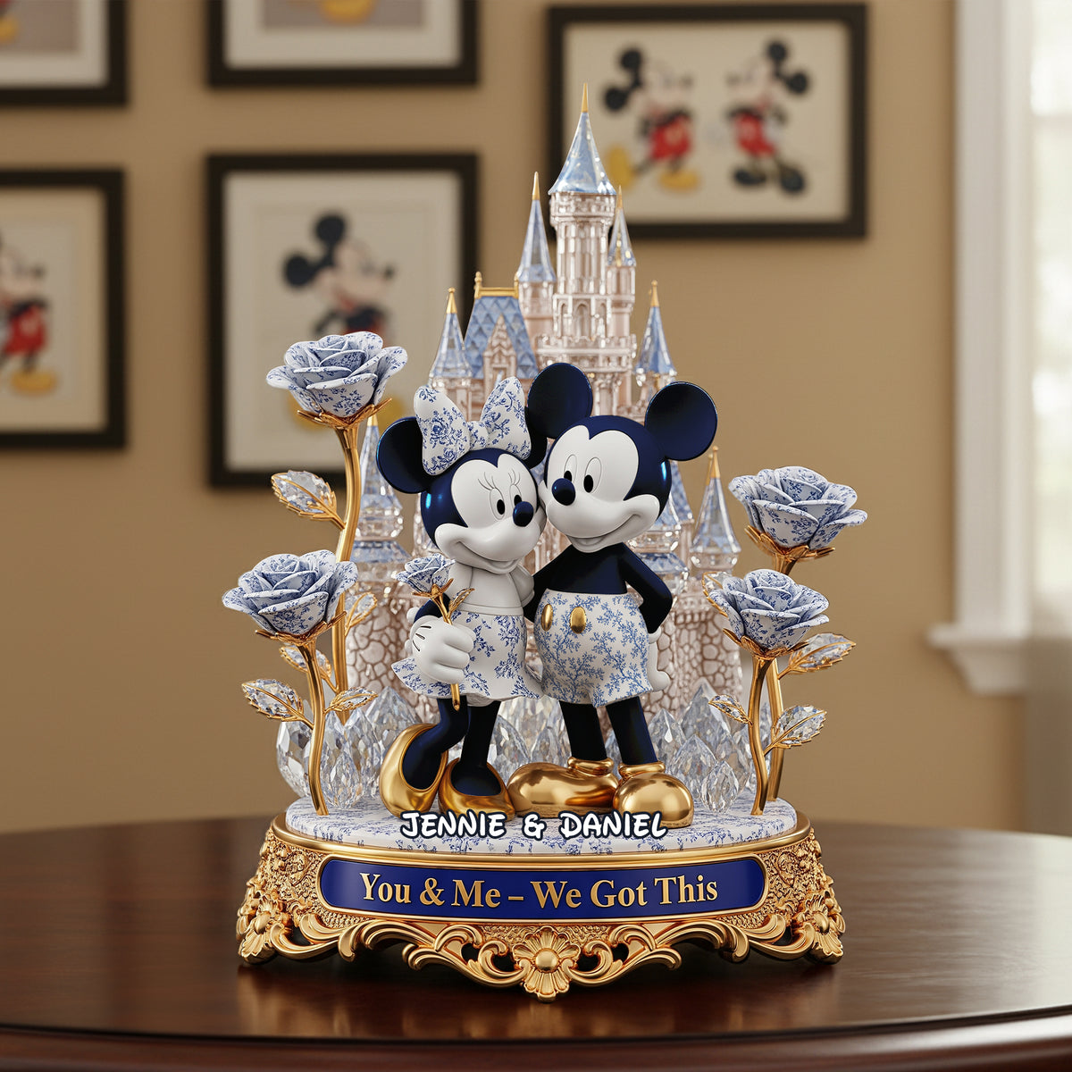 Castle Of Love Acrylic Plaque - Personalized Christmas Gifts For Couples 04PGLU190925-Homacus