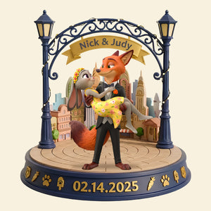 Romantic Couple Light Box Personalized Gifts For Couple 08TODT271125-Homacus