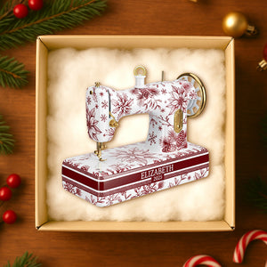 Sewing Toile de Jouy Acrylic Ornament 04pgtn270825-Homacus