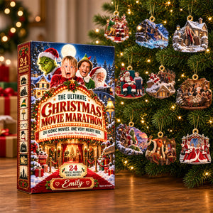 The Ultimate Christmas Movie Marathon Advent Calendar Blind Box - Personalized Christmas Gifts 01hadh071026-Homacus
